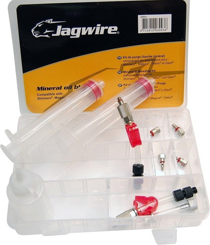 Kit De Purga Pro Mineral Oil Bleed Kit Jagwire Wst031