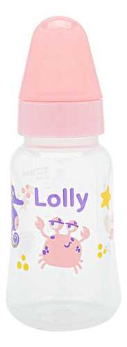 Mamadeira - 160ml - Oceano - Rosa - Lolly Kinddy