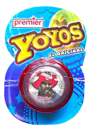 Yoyo Premier Master King Caja C/24pzas Dinosaurios Y Piratas Vaariado