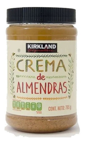 Crema De Almendras Kirkland Signature, 765grs