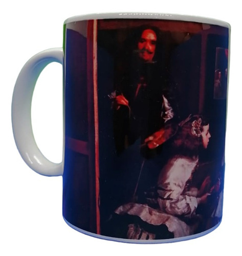 Taza Pintura Las Meninas / Diego Velázquez Color Blanco Taza Arte