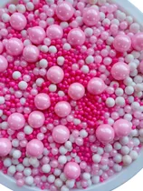 Comprar Perlas Mix Sprinkles Rosa 100g Reposteria Comestibles