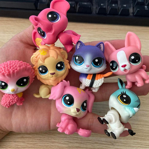 Little Lets Pet Shop Friends Miniaturas Original Lps Com 10