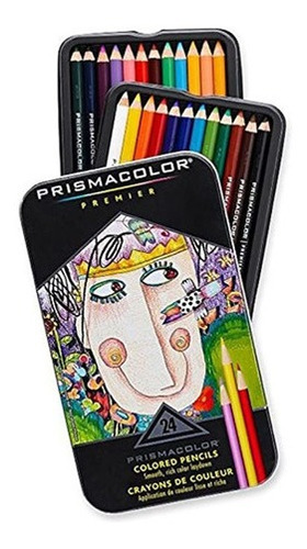 Lapiz Prismacolor Premier Soft Core De Color, Juego De 24 C