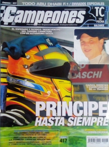 Campeones 417 Principe Hasta Siempre,poster Guido Falaschi (Usado)