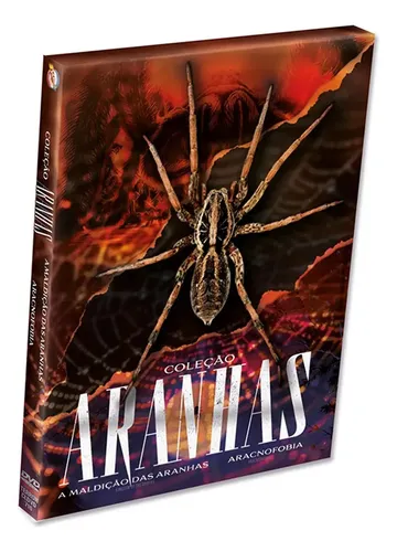 DVD Terror A Maldição das Aranhas Aracnofobia 1977 Áudio Português