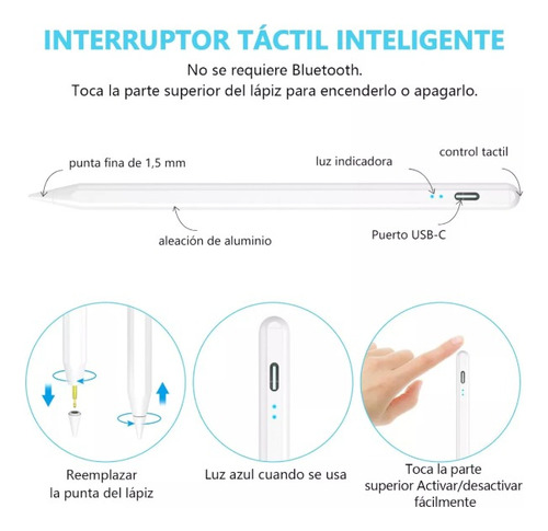 Lapiz Stylus Pen Para Tablet / Celular Ios Y Android