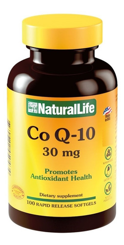 Natural Life Coenzima Q 10 30 Mg [100 Cap.]