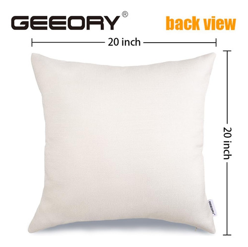 Geeory Fall Pumpkins Trow Pillow Cubre Un Juego De 4 Pulgada