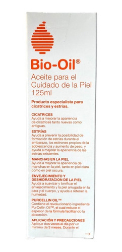 Aceite Corporal Bio Oil Para Cicatrices Y Estrías 125ml