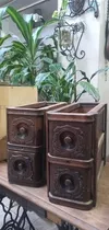 Comprar Antigua Cajonera Singer De Dos Cajones Enchapado En Roble