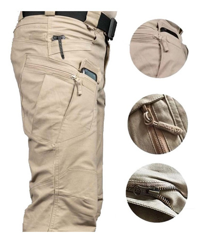 Pantalones Militares Holgados Tácticos Para Hombre, Talla 6x