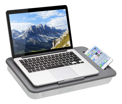 Lapgear Sidekick Lap Desk Con Repisa Para Dispositivo Y Sopo