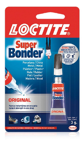 Super Bonder 3 Gramos Original