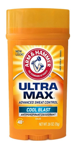 Desodorante Ultra Max Cool Blast 73 Gr Arm & Hammer