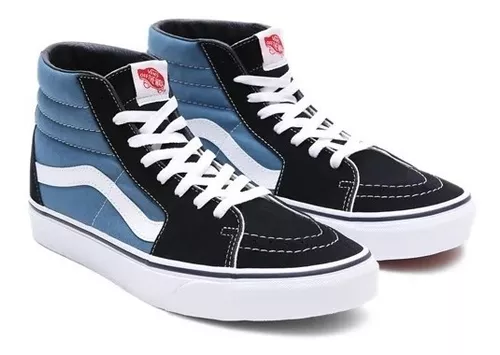 Tenis Vans Bota Hi Azul/blanco D5invy