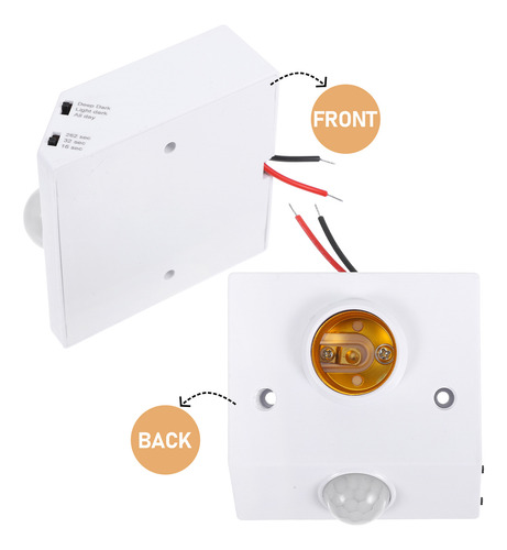 Soporte De Lámpara Led Ajustable Con Enchufe E27 Motion Ligh