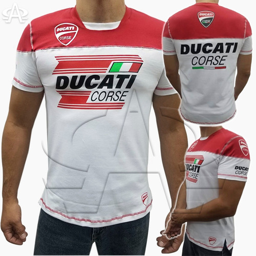 Franelas Ducati Corse Racing Caballero Y Dama