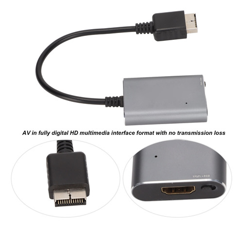 Para Convertidor De Interfaz Multimedia Ps2 A Hd De Alta Pre