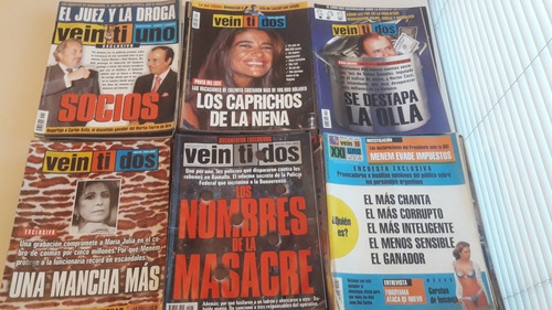 Revista Vein Ti Uno Lote X 32 (Usado)