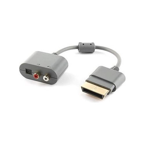 Adaptador De Audio Rca + Óptico  Para Xbox 360 Original 