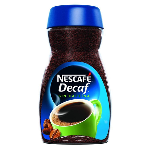Caja Café Nescafé Decaf Dawn De 120 Grs Con 12 Frascos