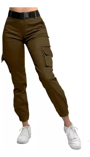 Pantalons kaki femme new arrivals