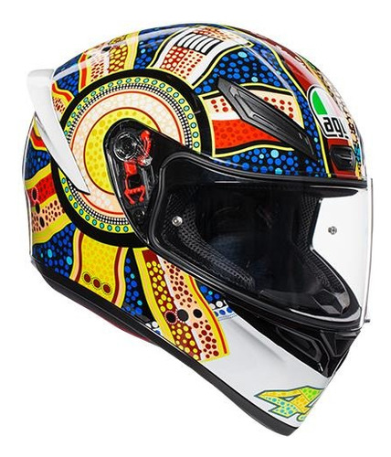 Casco Para Moto Certificado E2205 Agv K-1 Top-dreamtime