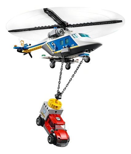 Kit Lego City Policía Persecución En Helicóptero 60243 3
