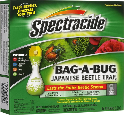Spectracide Bag-a-bug - Trampa Para Escarabajo Japonesa (4 U