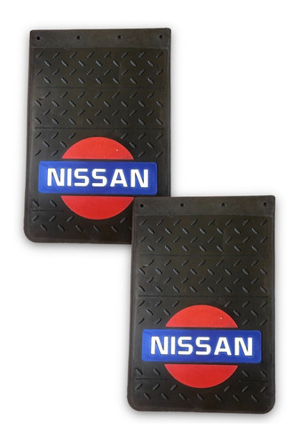 Juego Lodera Tolva Salpicadera Figura Nissan Logo Gd 46x31