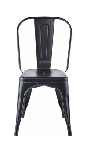 Imagen 3 de 4 de Silla de comedor Begônia Tolix, estructura color negro, 2 unidades
