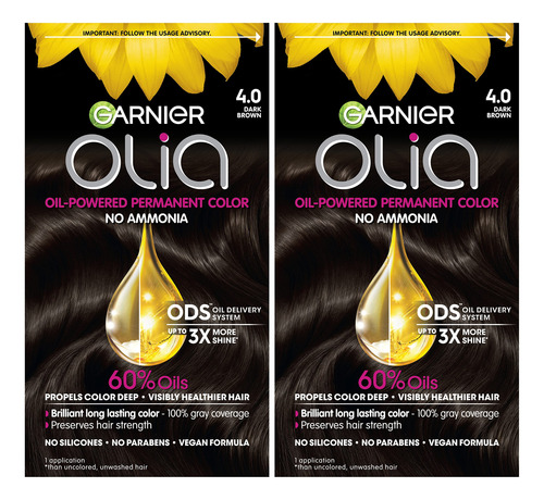 Tintura Para Cabello Garnier Hair Color Olia Tinte Permanent