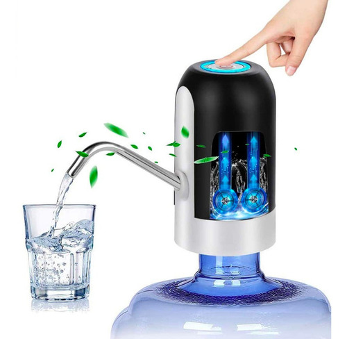 Dispensador De Agua Eléctrico Recargable Con Carga Usb 