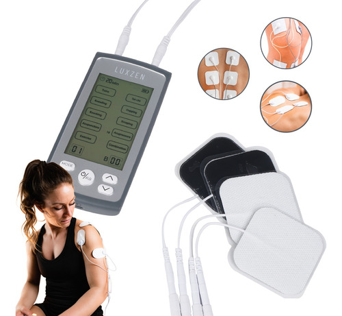 Electroestimulador Tens Ems Muscular Gimnasia Pasiva Pulso