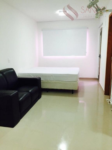 Imagem 7 de 9 de Studio Para Venda Ou Aluguel, Condomínio Electra No Campo Belo Com 30m², 1 Dormitório, 1 Banheiro E 1 Vaga De Garagem - St0050