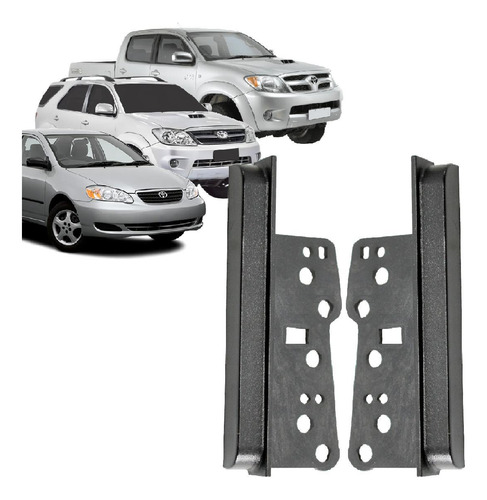 Moldura Painel Dvd 2din Toyota Corolla Etios Hilux Sw4