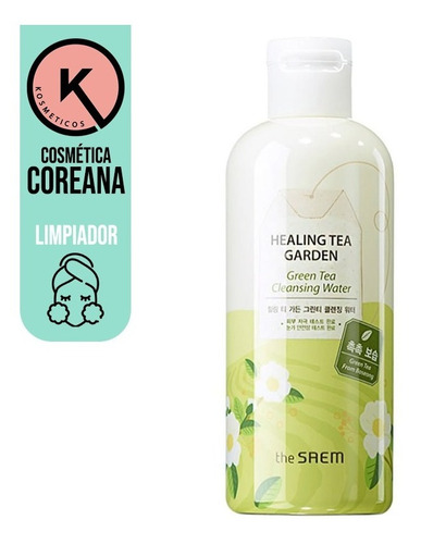 Agua Micelar Té Verde Cleansing Water Cosmética Coreana