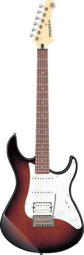 Yamaha Guitarra Pacifica Sunburst Color Marrón Material Del Diapasón Maple