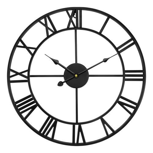 Lumuasky Reloj Pared Decorativo 18.5  Estilo Numero Romano