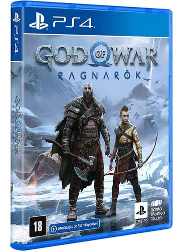 God of War Ragnarök para PS4 Santa Mônica Studio - Jogos de Ação