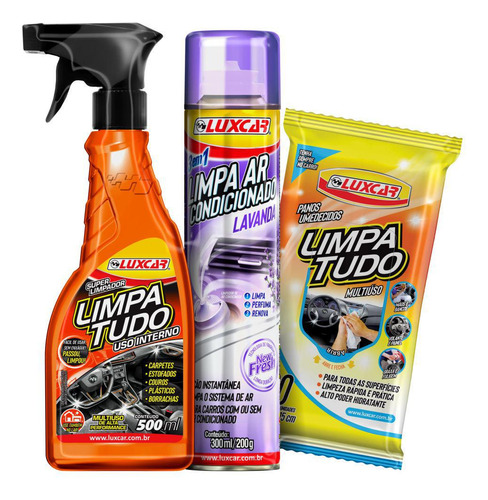 Kit Higienização Luxcar