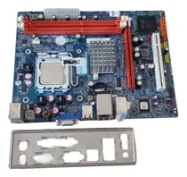 Comprar Placa Mãe Ecs G41t-m7 Ddr3 + Dual Core 2ghz 775  + Espelho