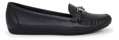 Zapato Mocasin De Dama Par&ss Kn24i2-03 Negro