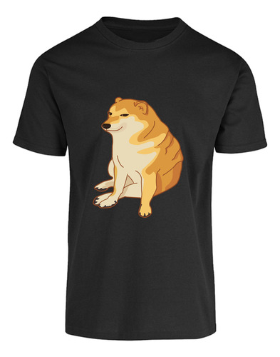 Playera Camiseta Estampada Perro Cheems / Dog  Meme