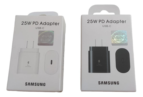 Cargador Samsung Original 25w Pd Negro - Adapter Usb C