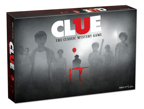 Juego De Mesa Clue It | Basado En El Drama/thriller It  | M.