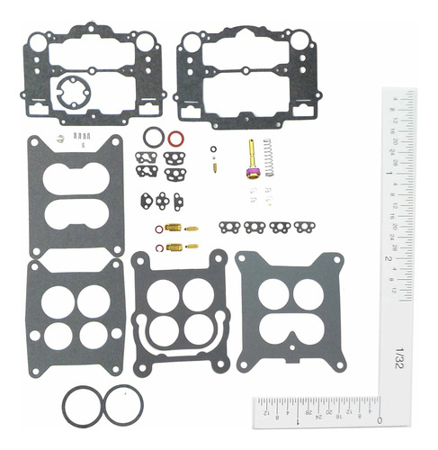 Kit Carburador Carter 4 Gargantas Del Ray V8 5.7l 58 Walker