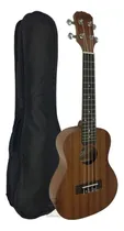Comprar Ukulele Concert Sapele Natural Malibu 23 Capa Corda Aquila