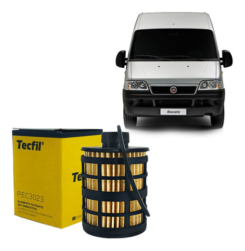 Filtro Combustível Diesel Ducato 2.8 Jtd 2.3 Multijt Tecfil